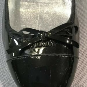 SOLD Authentic Prada Bow Bow Ballet Flats Shoes